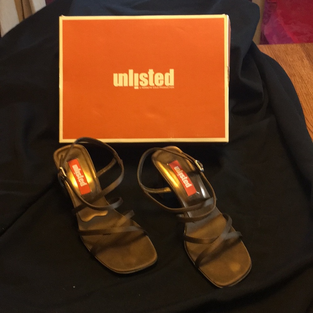 Unlisted Brown Strappy Sandals Size 7